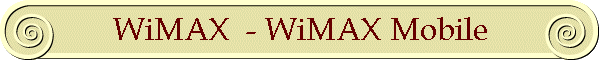 WiMAX  - WiMAX Mobile