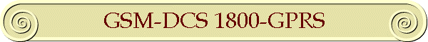 GSM-DCS 1800-GPRS