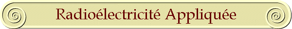 Radiolectricit Applique