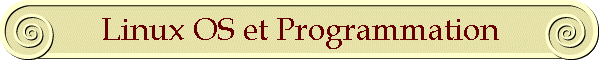 Linux OS et Programmation