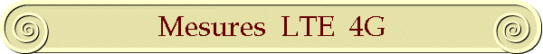 Mesures  LTE  4G